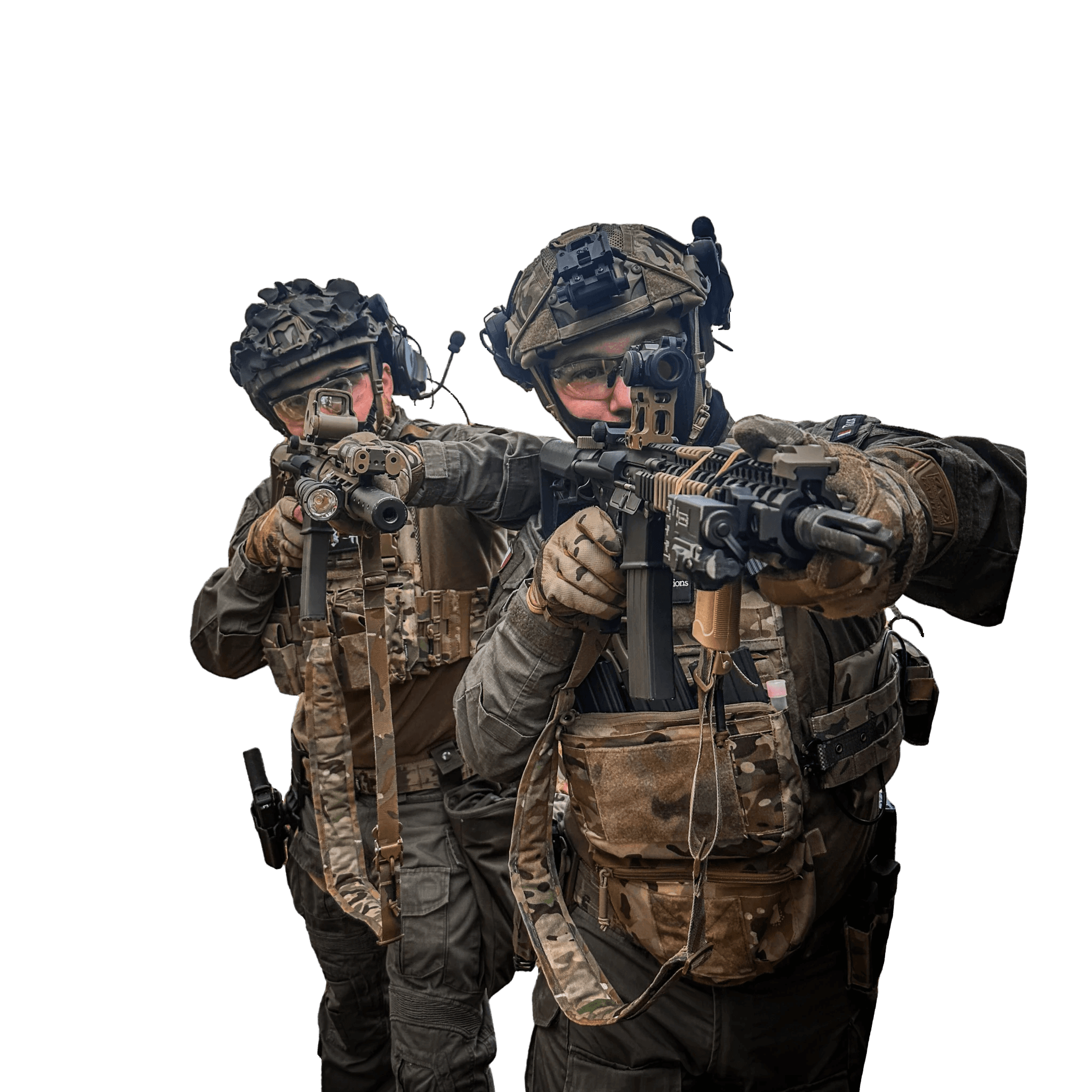 Ambassadeur Airsoft Corp sur le terrain