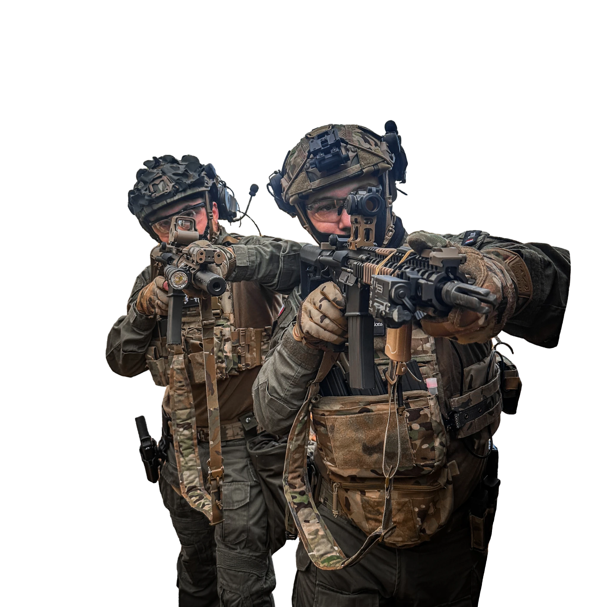 Ambassadeur Airsoft Corp sur le terrain